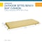 Classic Accessories Weekend 59" x 18" x 3" Outdoor Bench Cushion, Straw CSWBN59183 - alternate 7